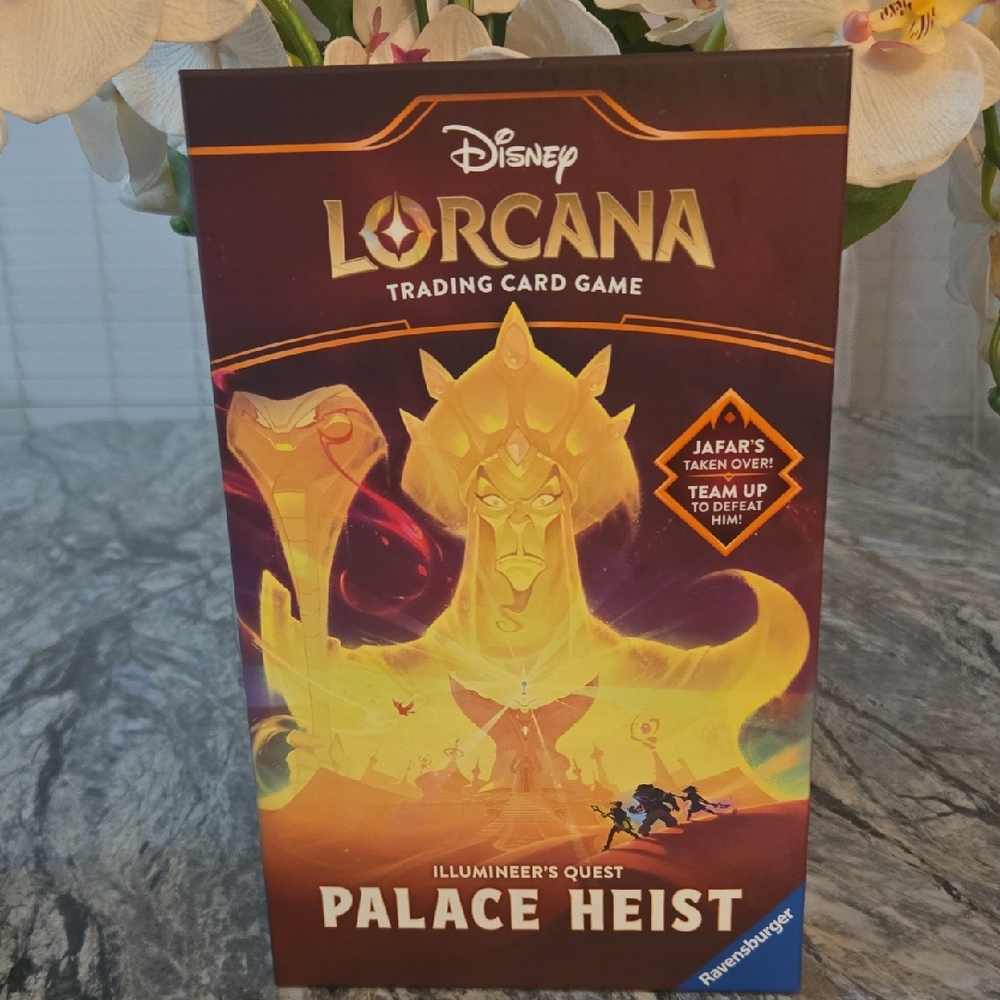 Disney Lorcana Card Game - Vibrant Yellow and Orange